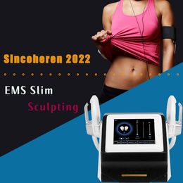 Autres équipements de beauté Hommes et femmes Body Sculpt Muscle Building Fat Removal Body Contouring Emslim avec 4 poignées Appareil à vendre