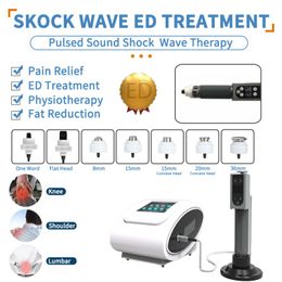 Autres équipements de beauté mini machine de thérapie de physiothérapie à ondes de choc 7 conseils de traitement