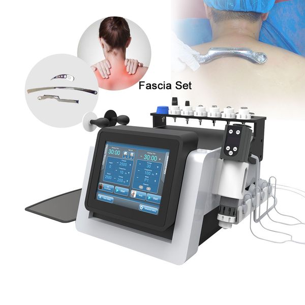 Autre équipement de beauté douleur physique Accessoires tecar EMS shockwave Machine de physiothérapie 3en1 RF Transfert d'énergie Soulagement Stimulation musculaire combinée