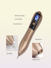 Autre équipement de beauté Plasma Pen Mole Remover Dark Spot Remover LCD Skincare Point Skin Tag Tattoo Retrosing Tool2151956