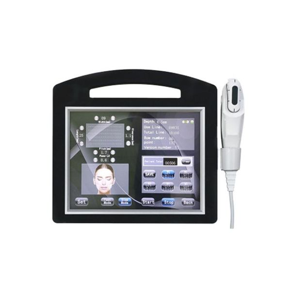 Autres équipements de beauté Machine professionnelle 3D 4D HIFU 12 lignes à ultrasons focalisés de haute intensité anti-rides pour le visage et le corps amincissant001