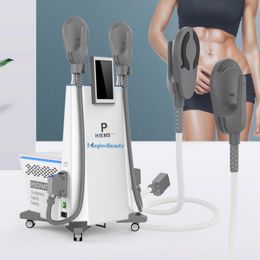 Autre équipement de beauté Utilisation en salon Hiems Électromagnétique Muscle Building Fat Burnner Machine 7 Teslasculpt Électromagne focalisé à haute intensité