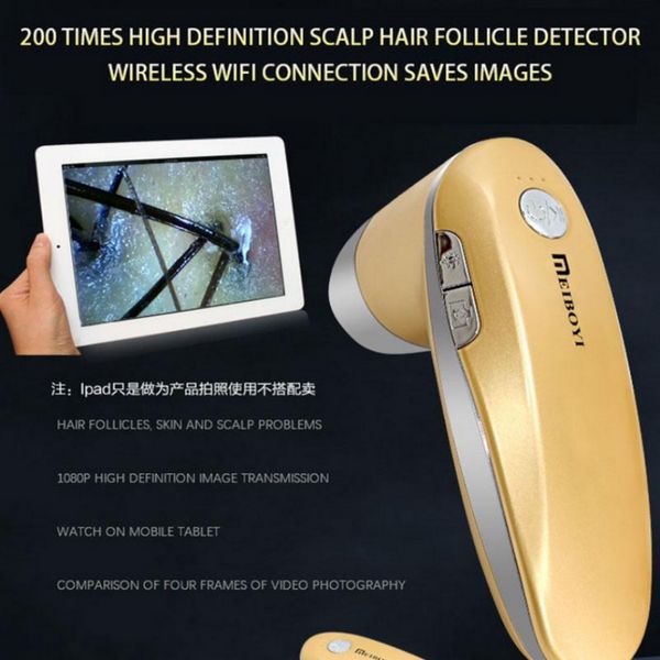 Otros equipos de belleza Smart Wireless Digital Wifi Digital Hair Scalp Hair Testing Machine Analizador de folículos pilosos Escáner Ce Dhl