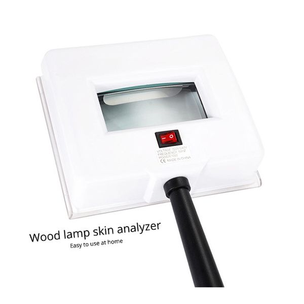 Outra máquina de beleza analisador de pele portátil e testes Helhold Wood's Lamp UV Woods Lâmpada Profissional Máquina de Cuidados com a Pele