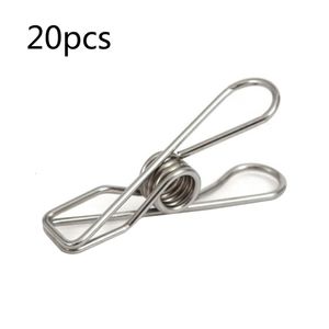 Other Bedding Supplies 20 Pcs Multipurpose Windproof Clothespin Stainless Steel Marine Grade Durable Pegs Metal Hanging Clips for Clothes Towels Socks