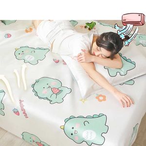 Otros suministros de ropa de cama YanYangTian Summer Cool Mat Ice Bed Mat Sábana con aire acondicionado Colchón de dormitorio Kit de colchoneta para acampar con estuche