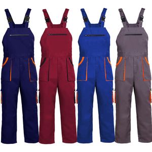 Autres salopettes à bretelles Hommes Femmes Vêtements de travail Grande taille Combinaisons de protection Combinaisons à bretelles avec poches Uniformes Pantalons à bretelles sans manches 230925