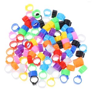 Andere Vogelbenodigdheden 100 Stuks Vleesduif Enkelbandje Ringen Duiven Identificatie Huisdier Tag Accessoires Clip Been Voet Plastic Opening Duif