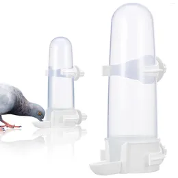 Andere vogels benodigdheden 2 pc's waterfles drinker indoor fonteinen vogels voeding gereedschap plastic automatische feeder