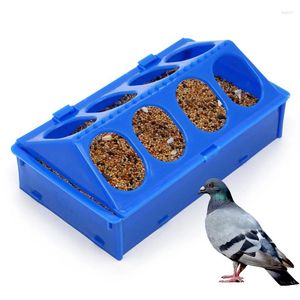 Andere vogels benodigdheden 20 cm geassembleerde duivenvoeders trog kippenvoedsel fontein kuikend voeder kom slotcontainer dispenser gereedschap