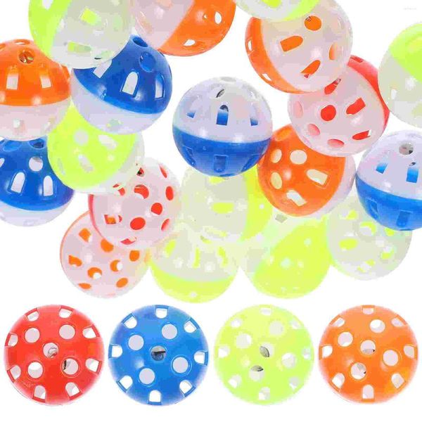 Autres fournitures d'oiseau 20pcs Perrot Bell Balls Chew Toys Cage Claw Gringing