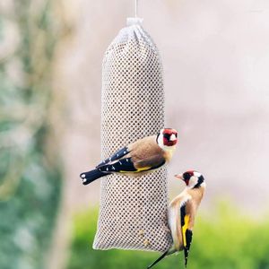 Otros suministros de aves 6 piezas colgantes de alimentos alimentos alimentadores de bolsas