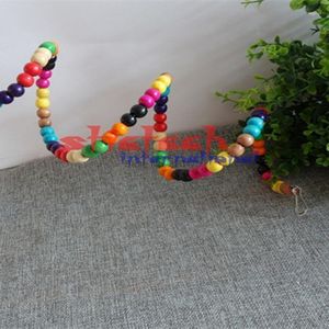 Andere vogelbenodigdheden door DHL of EMS 500 PCS Handig 100 cm 2023 Chew Parrot Bite Cockatoo Cockatiel Pet Budgie Toys Swing Parakeet