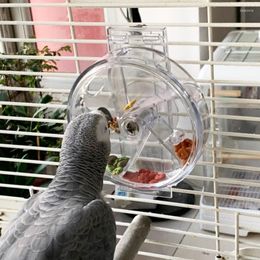 Andere vogelvoorraden Caitec speelgoed foerageer wiel vliegwiel stoer duurzame bijtenbestendig geschikt voor medium papegaaien klassieke papegaai