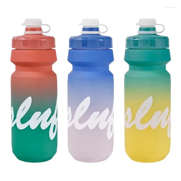 Autres fournitures d'oiseaux Bouteilles de boisson à presser colorées pour les sports scolaires Camping Gym 650 ml