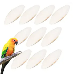 Autres fournitures d'oiseaux Os câlins pour les oiseaux secoue naturel perroquet à mastication de jouet alimentaire calcium pick pierre petite cage cage pochette budgie