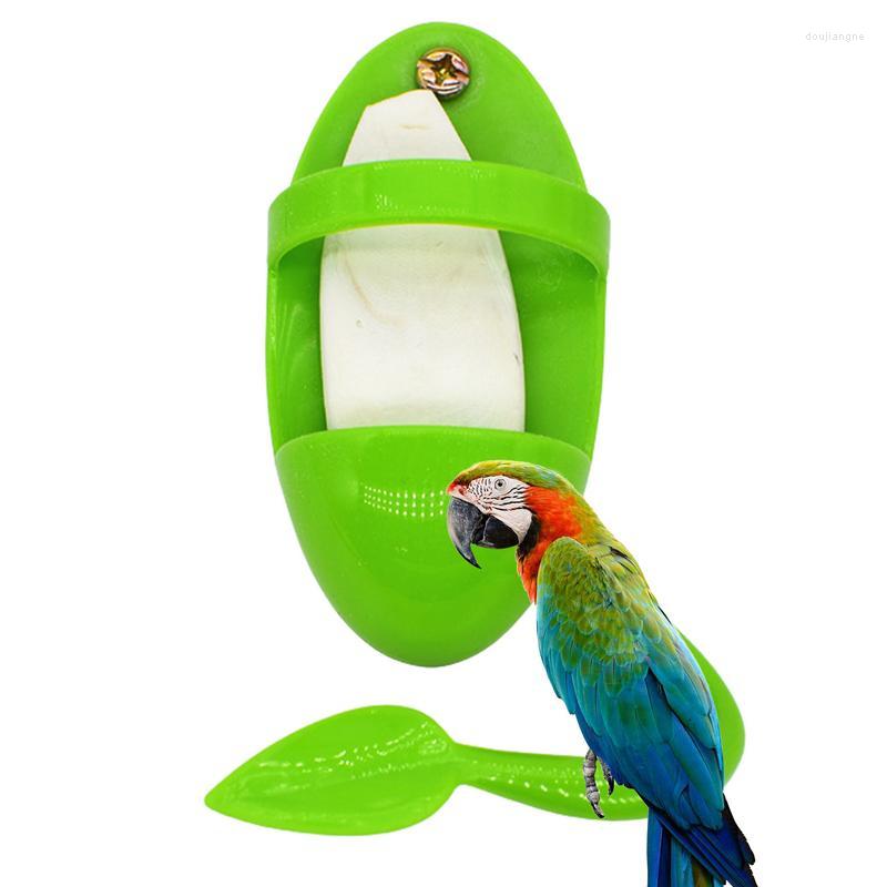 Other Bird Supplies Cuttlebone Holder Cuttlefish Bone Holders Cage Feeding Cups Accessories Fruit Vegetable Storage For Budgies