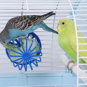Otros suministros de aves Pundadores de alimentación colgante de la caja de reproducción del recipiente de alimentos Cockatiel Nest Toy Fun Involucrando la jaula de tortolitos