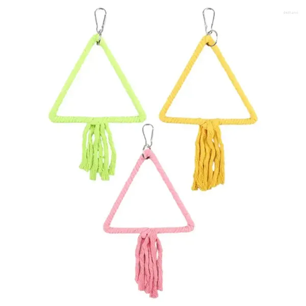 Autres fournitures d'oiseaux Swing multi-activité Tiger Phoenix Parrot Rope Soft Tearing Toy Pet Cage Training Training