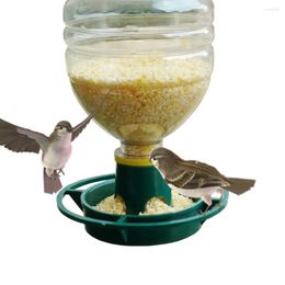 Otros suministros para pájaros Alimentador al aire libre Colgando Automático para loros Plástico Tazón de alimentación Alimentación de jardín