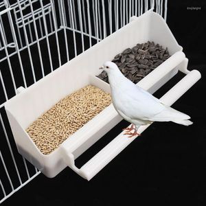 Autres fournitures pour oiseaux Perroquet Oiseaux Eau HParakeet Feeder Box Pet Cage Plastique Nourriture Canginontainer Colibri G Bol