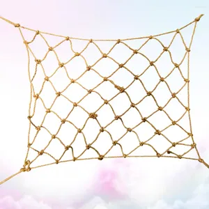 Autres fournitures d'oiseaux Perroquet Escalade Net Swing Jouet pour petits animaux Hamster 30x20cm