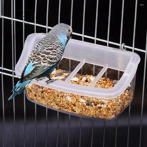 Andere vogels leveren papegaai feeder drinker kooi vogels water op hangende kom doos huisdier plastic voedingscontainer kolibrie