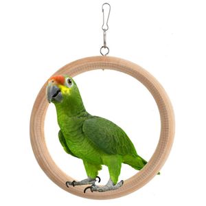 Autres fournitures d'oiseaux Perroquet Toy Cage Hamac Swing Stand Pet Suspendu Nid Produits à mâcher