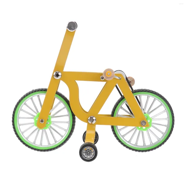 Otros suministros para pájaros Bicicleta de entrenamiento para loros Juego divertido para periquito Cockatiel Conure Lovebird Amarillo