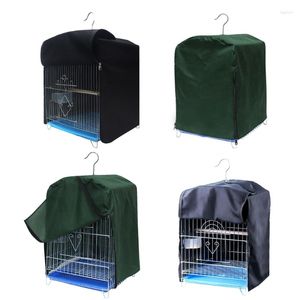 Autres fournitures d'oiseaux Perroquets Cage Couverture Ombre Coupe-vent Tissu résistant à la lumière Réduit les distractions Accessoires de nuit pour la place