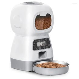 Andere vogels levert PET Automatische feeder robottype Intelligente timing Kwantitatieve voedingsdispenser Cat Dog Bowl