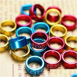 Other Bird Supplies Rings 50 Pcs Pigeon Bands 5Mm Foot Ring Species Identify Training Pet Label Sign For Chicks Small Drop Delivery Dhp3X