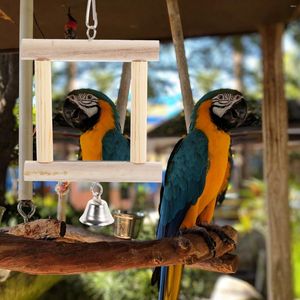 Andere Vogelbenodigdheden Speelgoed Papegaaispiegel Voor Parkieten Kooi Hangende Grote Vogels Grappige Valkparkiet Accessoire