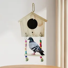 Autres oiseaux fournit des jouets avec une morsure de nid de jouets ronge