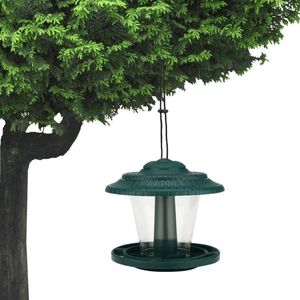 Autres fournitures pour oiseaux mangeoire transparente El Table graine arachide conteneur de nourriture suspendu étanche jardin maison Type gratuit #g