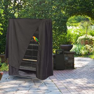 Autres fournitures pour oiseaux Pare-soleil lavable Couverture de cage à oiseaux Aide au sommeil Perroquet Volière Couverture de protection universelle anti-poussière Fournitures pour oiseaux respirantes 230923