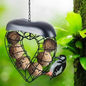 Andere vogels levert wilde feeder fatball energie suet ball hangend voor mixzaad melanges outdoor tuin voedsel dispenser idee minnaars