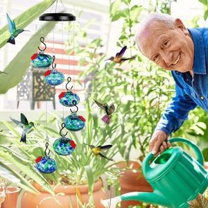 Autres fournitures d'oiseaux Wind Chime Couvoir mangeur