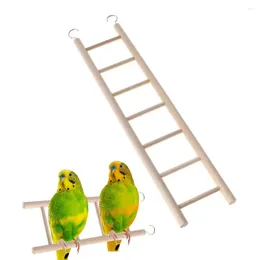 Autres fournitures d'oiseaux Échelle en bois Swing Scratcher Escalade Hamsters Perroquet Jouets Pet