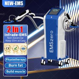 Otra máquina para esculpir y adelgazar el cuerpo DLS-Emslim NEO La última Nfrade-EMS 2 en 1 Ph--ysical Health Machine adelgaza la calefacción por infrarrojos Emszero