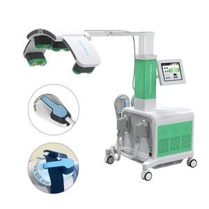 Ander lichaam beeldhouwen afslanke lichaamsvorm machine slank groen licht 10D lasertherapie koude lasertherapie apparaat met spierstimulatorhandgrepen