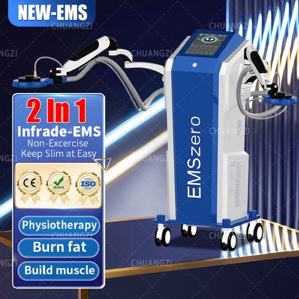 Otra máquina de adelgazamiento para esculpir el cuerpo DLS-Emslim NEO Última Nfrade-EMS 2 en 1 Máquina de salud física para adelgazar Calefacción por infrarrojos Emszero
