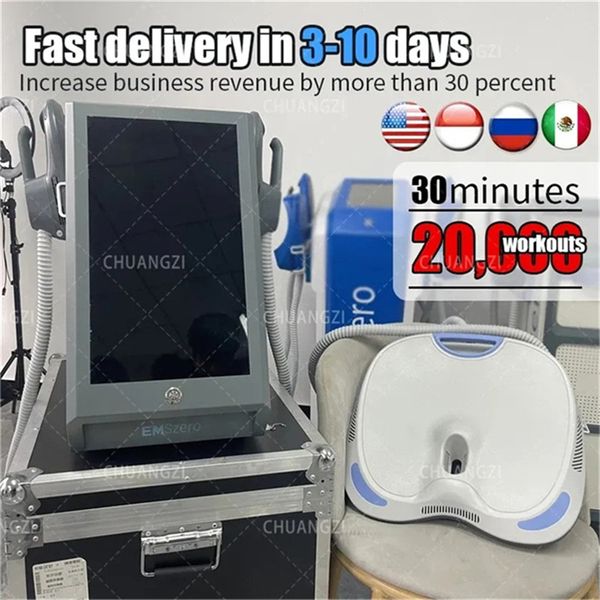 Otro Body Sculpting Adelgazante NUEVO EN DLS-EMSLIM neo portable 5 Handles NEO 13 Tesla hi-emt machine Con almohadillas de estimulación pélvica EMSzero opcional