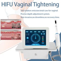 Autres carrosseries Sculping Sinming Vaginal HIFU Dispositif Vaginft Équipement de fruits de diminotage Repouillage cutané Serrer 4 MHz 7 MHz Ultrasons