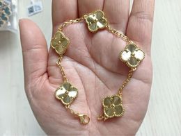 Autres bracelets Bracelet de luxe Van Clover pour hommes Designer Women Jewelry Bangle Mens Diamond Bracelet168