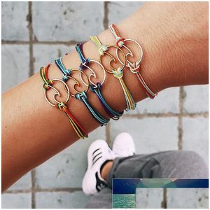 Andere armbanden Modyle Pseira Feminina modemerk Boho Beach Jewelry For Women Gift Wave Charm Bracelet Factory Prijs Exp Dhgarden Dhtie