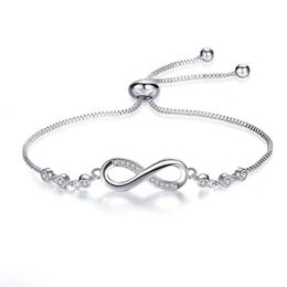 Autres bracelets strassinfinitybraceletmen Swomen Sjewelrypsera à travers la livraison directe OTNSC