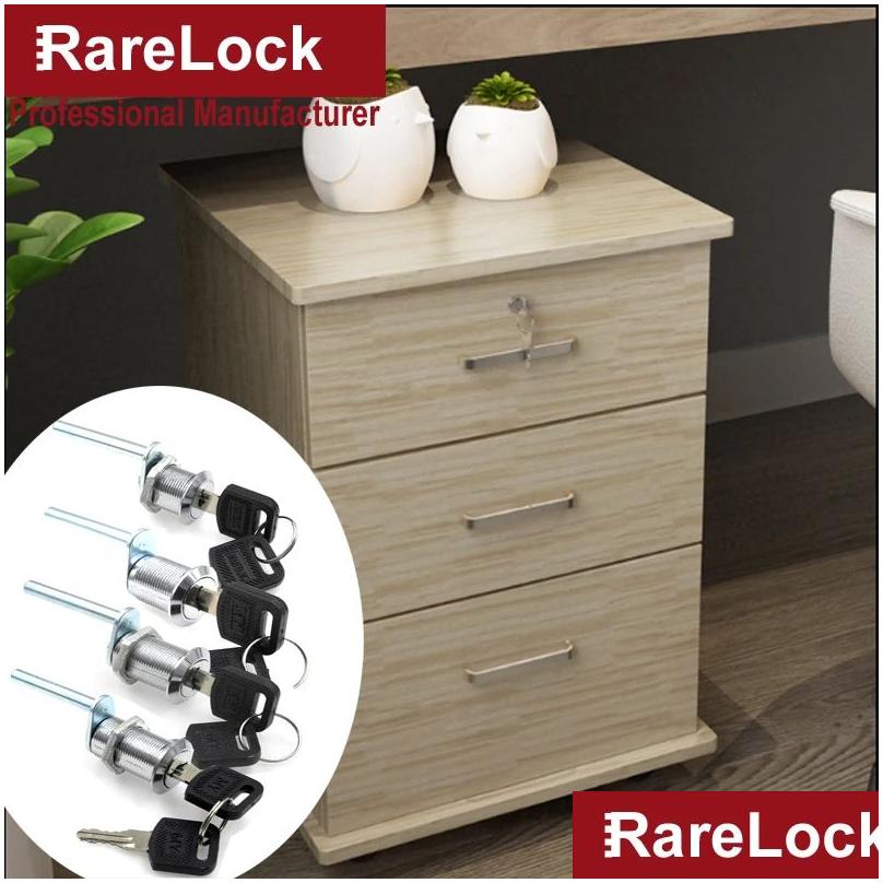 Autres fournitures de construction Der Cabinet Lock pour Office Funniture Desk Home à côté de la boîte à outils de bibliothèque de table Locker Lockware Hardware MS541 R DH4RB