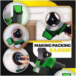 Andere gebouwbenodigdheden Tape Dispenser Tool Packing Packing Maskeer Applicator Passen 50 mm breedte 76 mm binnendia.120 mm max.Outer Dro Dhpyj