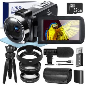 Autres produits d'appareil photo GAnica 27K vidéo 42MP Digital Vlogging pour caméscope à écran rabattable 30 pouces avec télécommande 230626